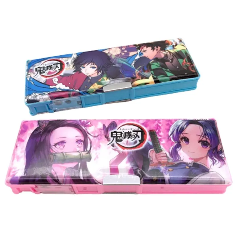 Anime Demon Slayer: Kimetsu No Yaiba Kamado Nezuko Student Multifunctional Pen Bag Pencil Case With Sharpener Random Style
Anime Demon Slayer: Kimetsu No Yaiba Kamado Nezuko Student Multifunctional Pen Bag Pencil Case With Sharpener Random Style