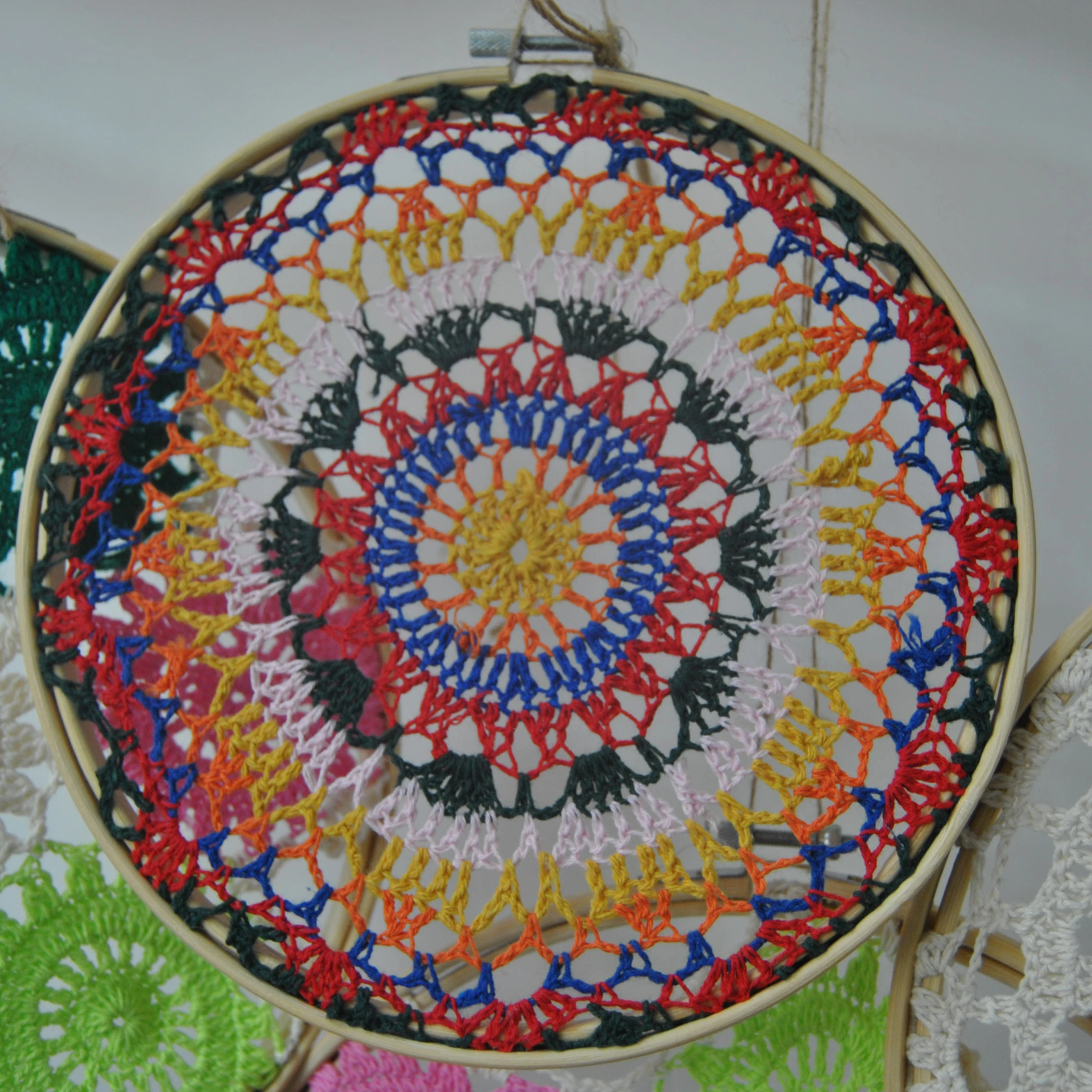 Handmade Wall Decor hanging Dream Cotton flower Lace Catcher Wedding Background party home shop decoration No.A011 diameter 20cm
Handmade Wall Decor hanging Dream Cotton flower Lace Catcher Wedding Background party home shop decoration No.A011 diameter 20cm