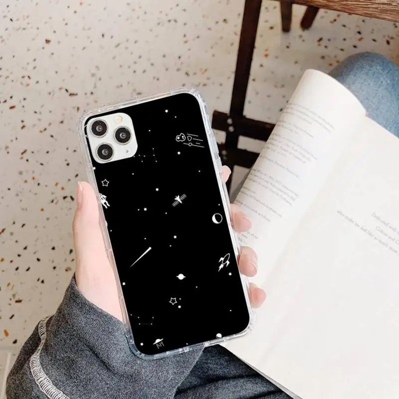 Planet cartoon space universe Phone Cases Transparent soft For iphone 5 5s 5c se 6 6s 7 8 11 12 plus mini x xs xr pro max
Planet cartoon space universe Phone Cases Transparent soft For iphone 5 5s 5c se 6 6s 7 8 11 12 plus mini x xs xr pro max