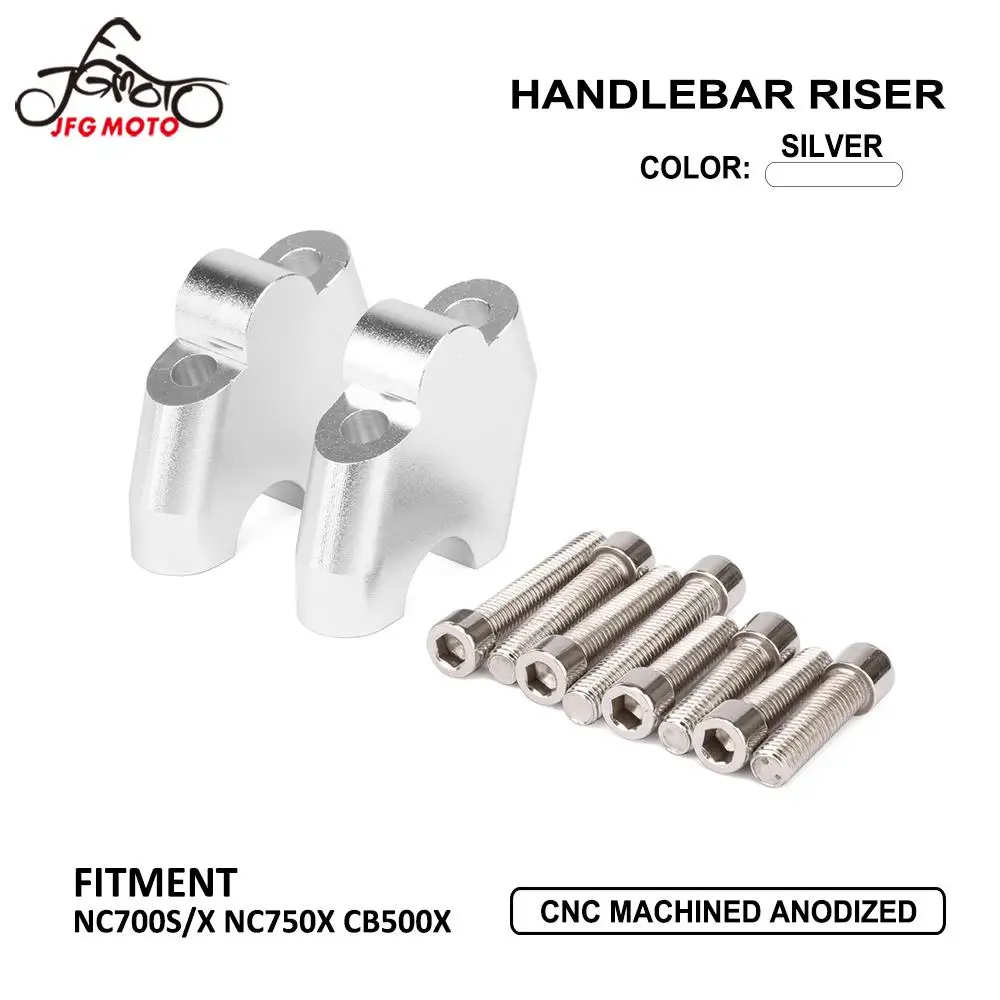 Motorcycle CNC Handlebar Riser Clamp Adapter Bar Mount For HONDA NC700S NC700X NC750X CB500S
Motorcycle CNC Handlebar Riser Clamp Adapter Bar Mount For HONDA NC700S NC700X NC750X CB500S