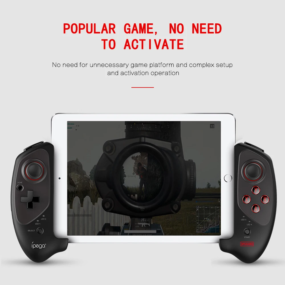 IPEGA-mando inalámbrico para PG 9083, con Bluetooth, Mando práctico y telescópico extensible para iOS/Android/WIN
IPEGA-mando inalámbrico para PG 9083, con Bluetooth, Mando práctico y telescópico extensible para iOS/Android/WIN