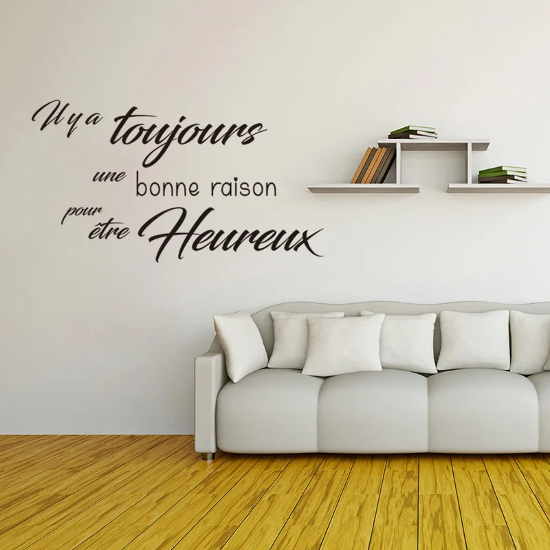 Sticker Citation Il Y A Toujours Une Bonne Raison Vinyl Wall Art Decal Wallpaper Living Room Home Decor Poster House Decoration
Sticker Citation Il Y A Toujours Une Bonne Raison Vinyl Wall Art Decal Wallpaper Living Room Home Decor Poster House Decoration