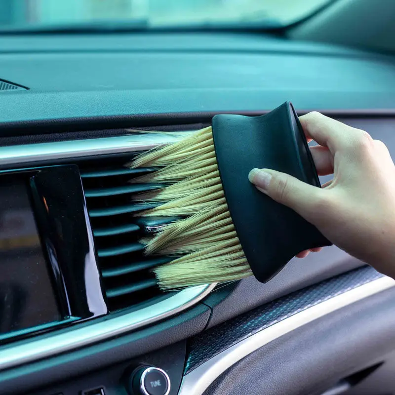 Car Air Conditioner Cleaner Brush Car Grille Outlet Dust Detailing Clean Microfiber Soft Brush Keyboard Interior Cleaning Tool
Car Air Conditioner Cleaner Brush Car Grille Outlet Dust Detailing Clean Microfiber Soft Brush Keyboard Interior Cleaning Tool