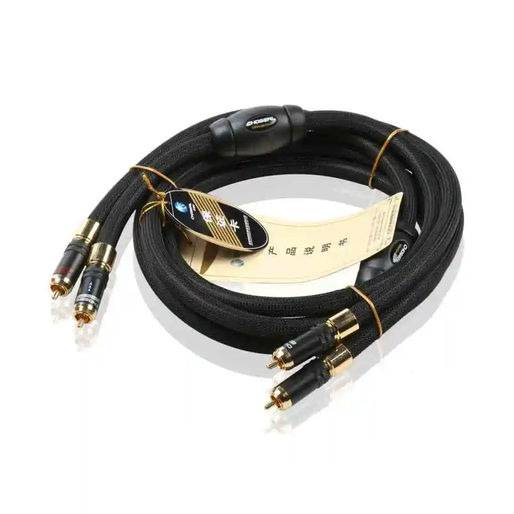 Choseal AB-5408 Hi-Fi Super AV кабель 6N OCC 24K позолоченный цифровой коаксиальный кабель Y
Choseal AB-5408 Hi-Fi Super AV кабель 6N OCC 24K позолоченный цифровой коаксиальный кабель Y