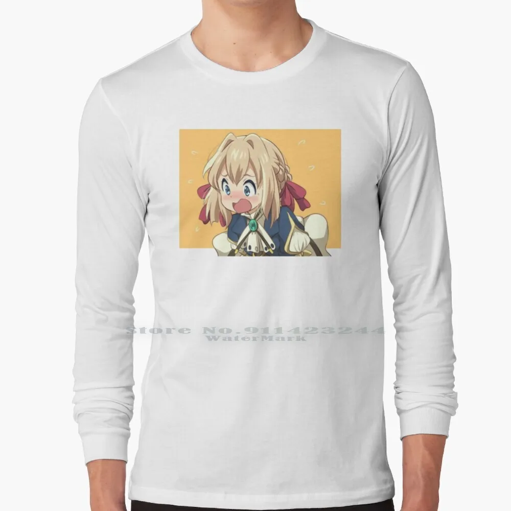 Фиолетовый Evergarden футболка с длинным рукавом Tee фиолетовый Evergarden The Movie Chibi милый Kawaii аниме милый фиолетовый шок
Фиолетовый Evergarden футболка с длинным рукавом Tee фиолетовый Evergarden The Movie Chibi милый Kawaii аниме милый фиолетовый шок