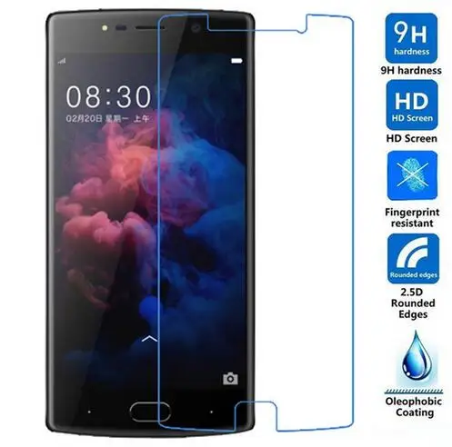 2 шт. закаленное стекло для защиты экрана пленка doogee bl7000 противовзрывная с