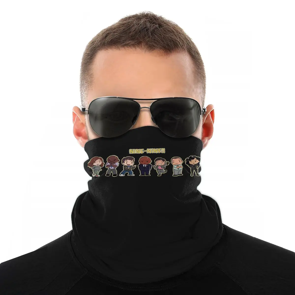 Nine Nine!! Brooklyn 99 Scarf Neck Face Mask Unisex Tube Scarf jake peralta Seamless Bandanas Polyester Headband Outdoor Hiking
Nine Nine!! Brooklyn 99 Scarf Neck Face Mask Unisex Tube Scarf jake peralta Seamless Bandanas Polyester Headband Outdoor Hiking