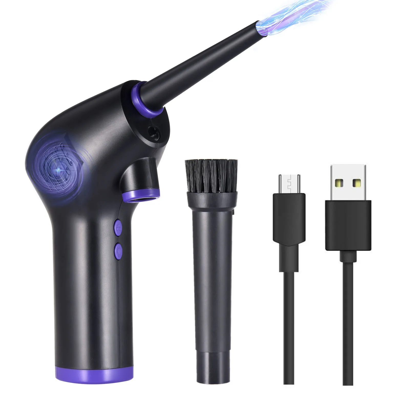 45000 RPM Cordless Air Duster Compressed Air Blower Cleaning Tool Rechargeable Battery For Car Computer Keyboard Camera Cleaning
45000 RPM Cordless Air Duster Compressed Air Blower Cleaning Tool Rechargeable Battery For Car Computer Keyboard Camera Cleaning