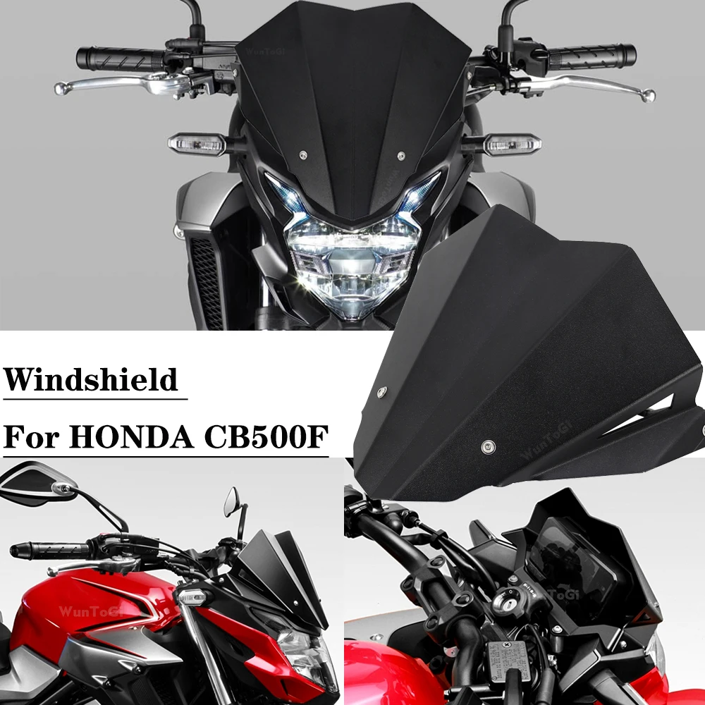Motorcycle Accessories Aluminum alloy Motorcycle Windshield Windscreen Cover Wind Shield Deflectore For HONDA CB500F CB 500 F
Motorcycle Accessories Aluminum alloy Motorcycle Windshield Windscreen Cover Wind Shield Deflectore For HONDA CB500F CB 500 F