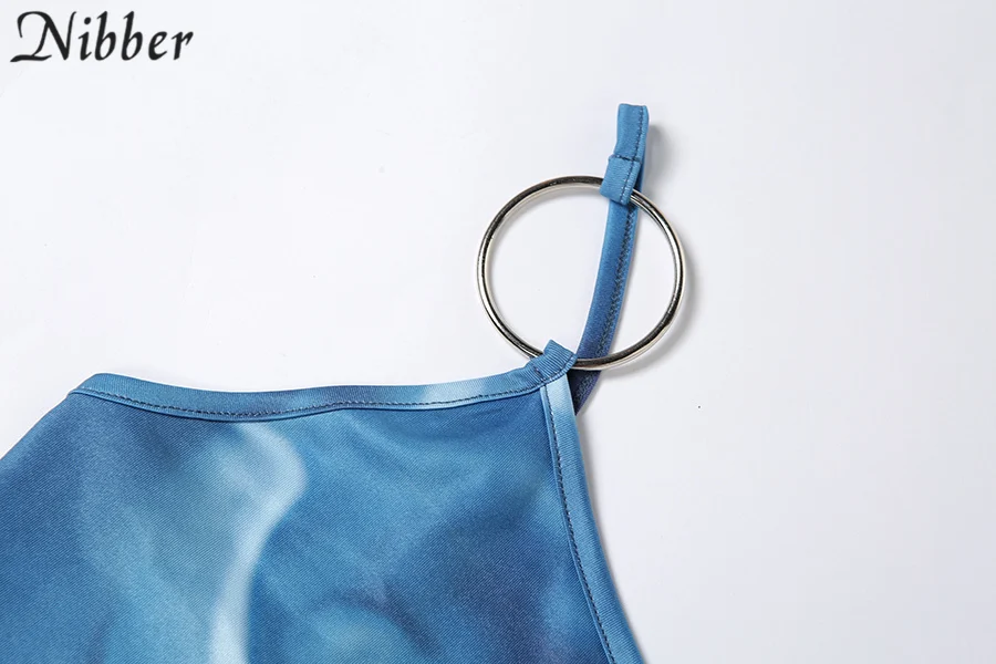 Tie Dye Print Sexy One Shoulder Bodycon Midi Dress Women Summer Holiday Sleeveless Backless Dress Outfits Female 2021 
Tie Dye Print Sexy One Shoulder Bodycon Midi Dress Women Summer Holiday Sleeveless Backless Dress Outfits Female 2021