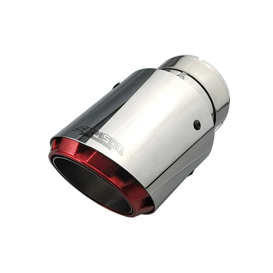 Chrome + Red Three Layers Universal Car Stainless Steel Exhaust End Tips 2.5'' in 3.5'' out Stainless Steel
Chrome + Red Three Layers Universal Car Stainless Steel Exhaust End Tips 2.5'' in 3.5'' out Stainless Steel