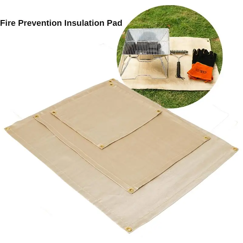 Outdoor Camping Fireproof Cloth Picnic Barbecue Insulation Pad Silicone Coated High Temperature Resistant Flame Retardant Cloth
Outdoor Camping Fireproof Cloth Picnic Barbecue Insulation Pad Silicone Coated High Temperature Resistant Flame Retardant Cloth