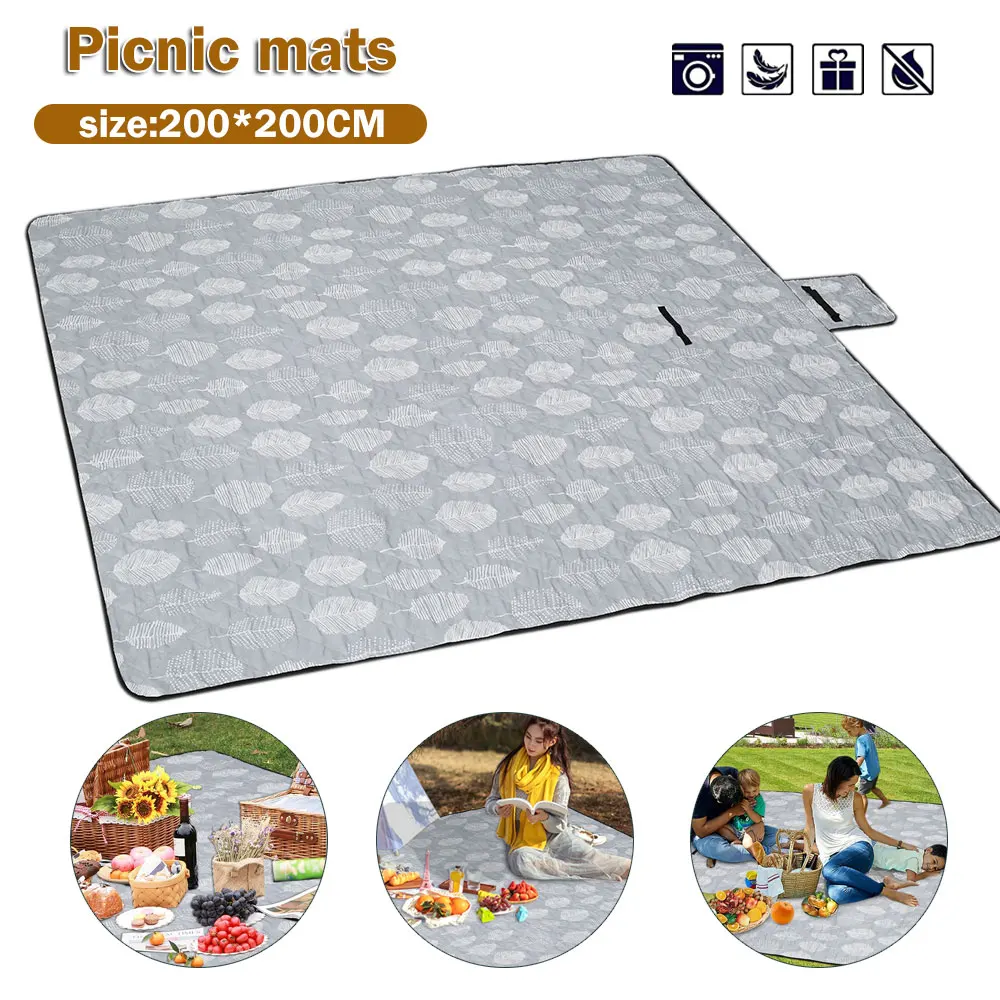 Portable Outdoor Beach Mat Printed Picnic Mat Skin-friendly Waterproof Camping Mat Thickened Large Blanket with Handles Supplies
Portable Outdoor Beach Mat Printed Picnic Mat Skin-friendly Waterproof Camping Mat Thickened Large Blanket with Handles Supplies