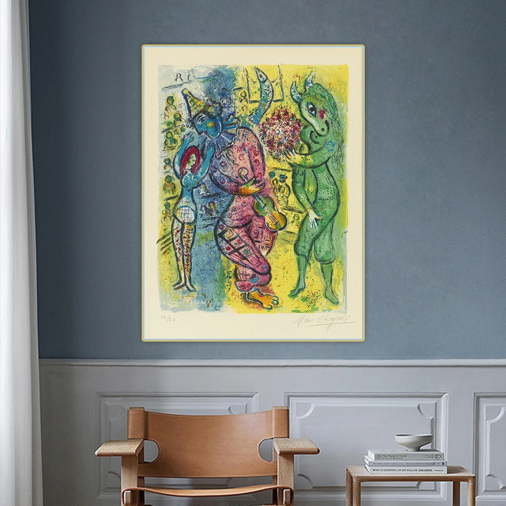 Canvas Oil Painting Marc Chagall"The Circus II"Frameless Wall Art Canvas Oil Painting Home Decoration Print Posters Modular Wall
Canvas Oil Painting Marc Chagall"The Circus II"Frameless Wall Art Canvas Oil Painting Home Decoration Print Posters Modular Wall