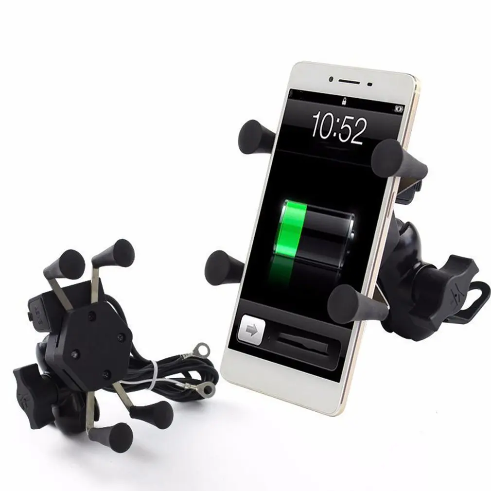Motorcycle Scooter X-Type Charger Mobile Phone Holder Bracket Usb Car Charging Source Navigation With Waterproof Switch
Motorcycle Scooter X-Type Charger Mobile Phone Holder Bracket Usb Car Charging Source Navigation With Waterproof Switch