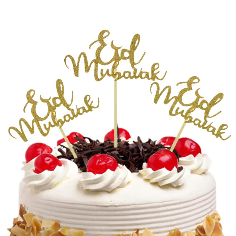5pcs Cake Toppers Eid Mubarak Wedding Baby Shower Birthday Party Ramadan Decor Gold Cupcake Topper Muslim Baking
5pcs Cake Toppers Eid Mubarak Wedding Baby Shower Birthday Party Ramadan Decor Gold Cupcake Topper Muslim Baking