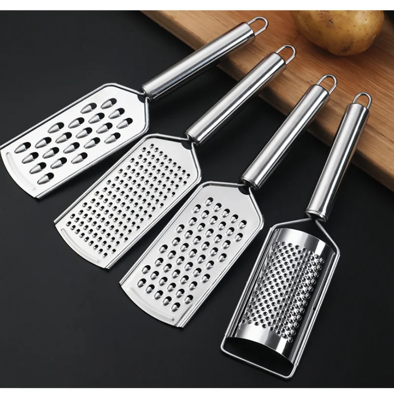 Lemon Grater Cutter Multi-purpose Stainless Steel Shredders Fruit Potato Peeler Carrot Grater Kitchen Accessories
Lemon Grater Cutter Multi-purpose Stainless Steel Shredders Fruit Potato Peeler Carrot Grater Kitchen Accessories