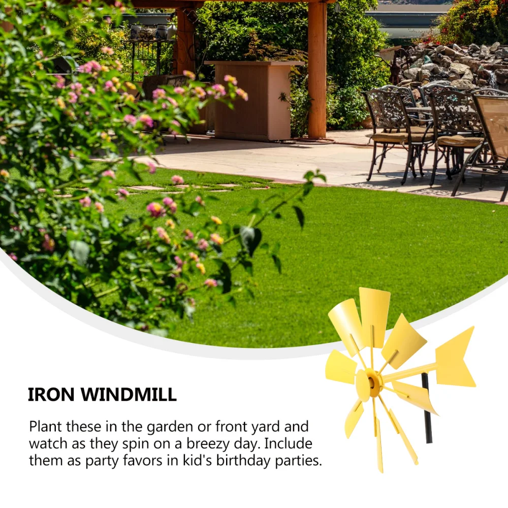Decorative Pinwheel Courtyard Winnower Windmill Decor for Garden
Decorative Pinwheel Courtyard Winnower Windmill Decor for Garden