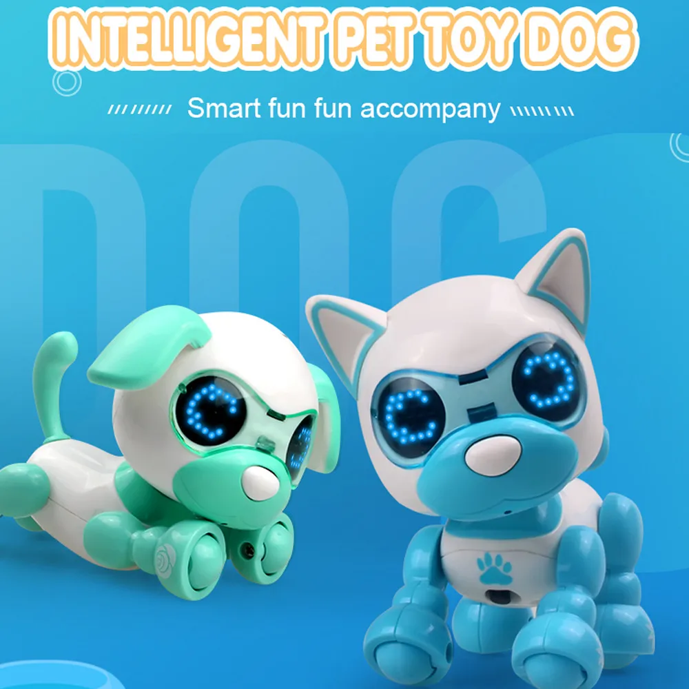 Artificial Intelligence Robot Dog Pet Toy Kids Smart Interactive Walking Sound Puppy Led Record Educational Electronic Toy Gifts
Artificial Intelligence Robot Dog Pet Toy Kids Smart Interactive Walking Sound Puppy Led Record Educational Electronic Toy Gifts