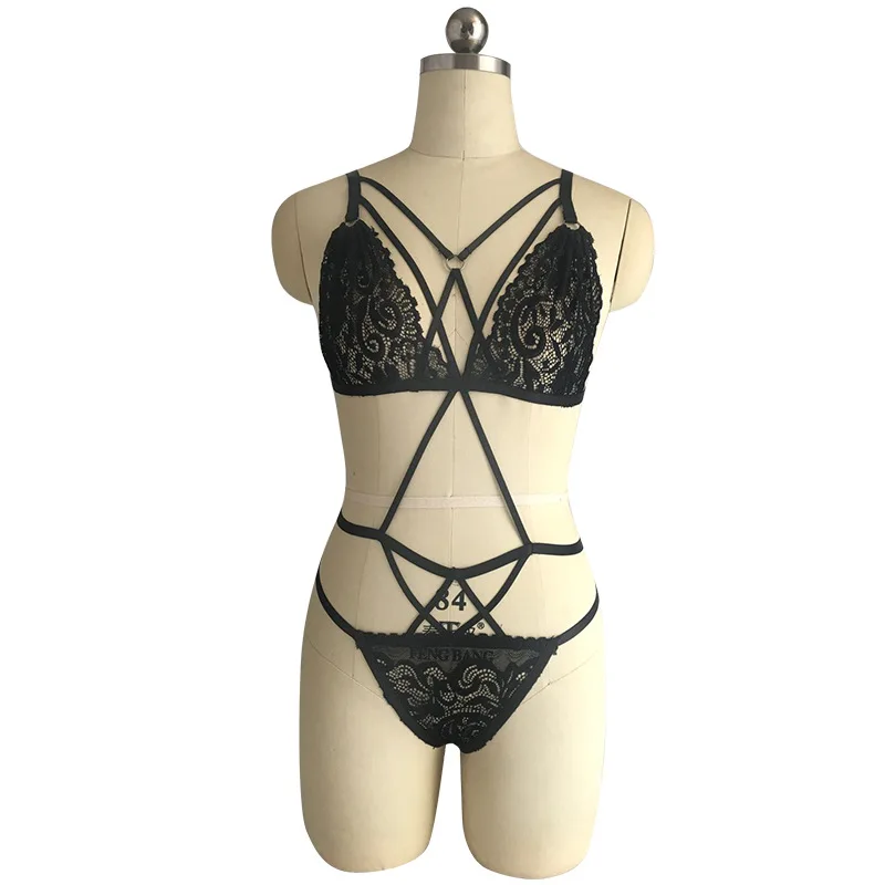 Explosive nightclub show lace see-through mesh tie see-through tight-fitting one-piece sexy suit suitable for any figure
Explosive nightclub show lace see-through mesh tie see-through tight-fitting one-piece sexy suit suitable for any figure