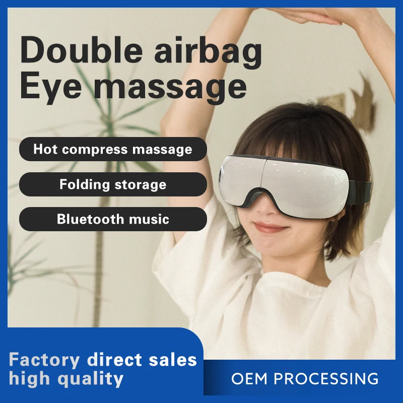 Bisd 4D Electric Eye Massager Heating Relaxation Relieve Eyes Fatigue Blueteeth Music Help Sleeping Eye Massage Instrument
Bisd 4D Electric Eye Massager Heating Relaxation Relieve Eyes Fatigue Blueteeth Music Help Sleeping Eye Massage Instrument