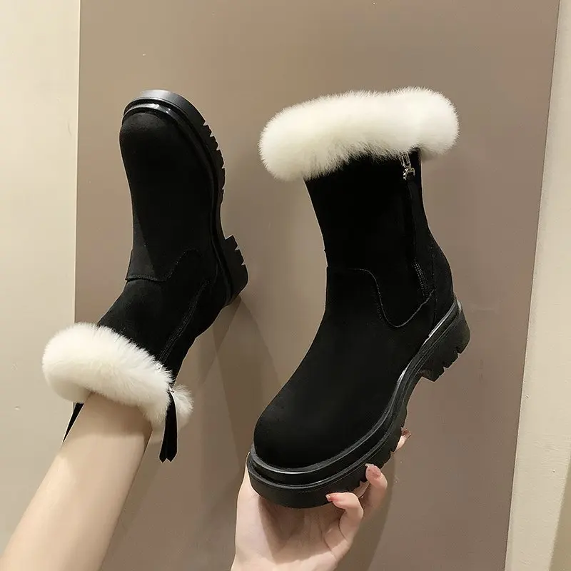 Winter snow boots women's boots warm and cashmere Martin boots student fashion women's boots new short boots X687
Winter snow boots women's boots warm and cashmere Martin boots student fashion women's boots new short boots X687