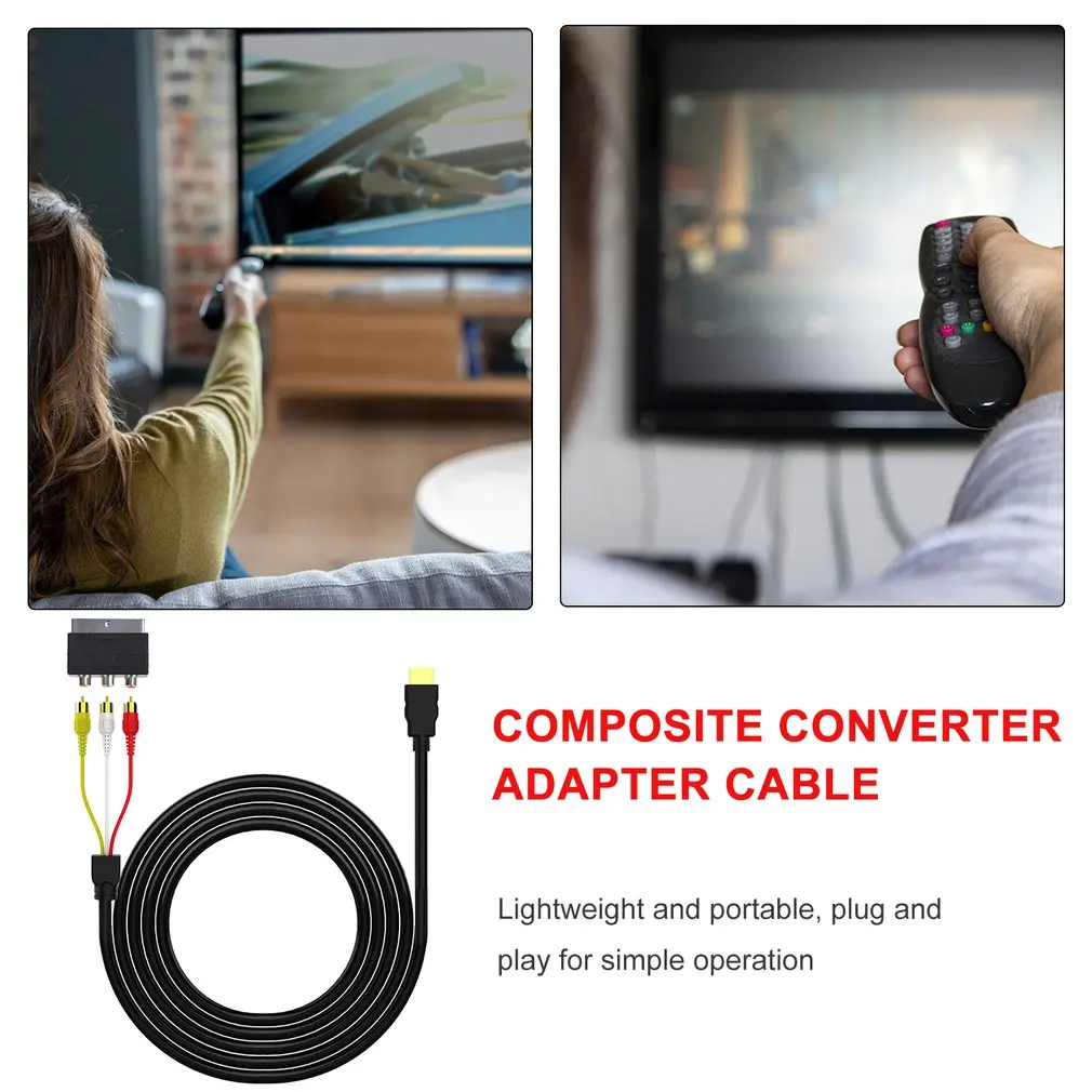 Портативный высокочеткий 1080P видео совместимый с 3RCA AV Scart HDMI композитный конвертер адаптер кабель Шнур
Портативный высокочеткий 1080P видео совместимый с 3RCA AV Scart HDMI композитный конвертер адаптер кабель Шнур