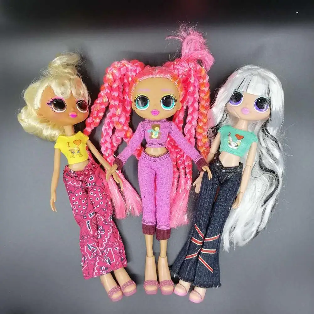 LOL surprise doll omg doll sister original bulk DIY matching accessories nude shoes clothes style random children birthday gifts
LOL surprise doll omg doll sister original bulk DIY matching accessories nude shoes clothes style random children birthday gifts