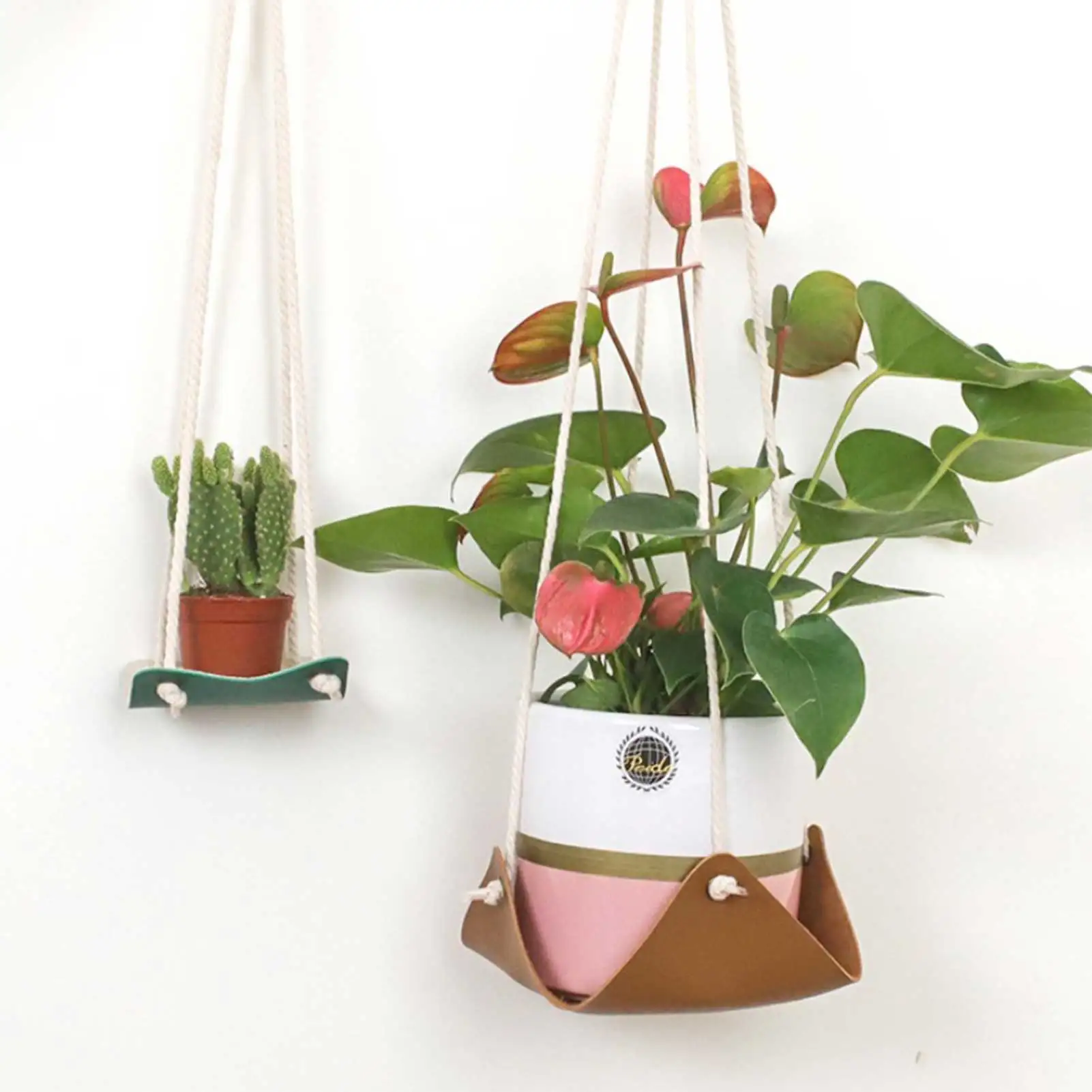 Hot Handmade Plant Flower Pot Hanging Basket Gardening Flowerpot Hanger For Wall Decoration Countyard Garden Home Office Decor
Hot Handmade Plant Flower Pot Hanging Basket Gardening Flowerpot Hanger For Wall Decoration Countyard Garden Home Office Decor