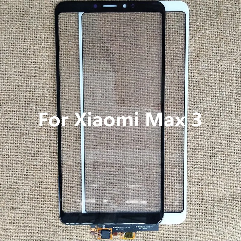 ЖК-дисплей с сенсорным экраном для Xiaomi Mi Max 3 сенсорная панель переднее стекло