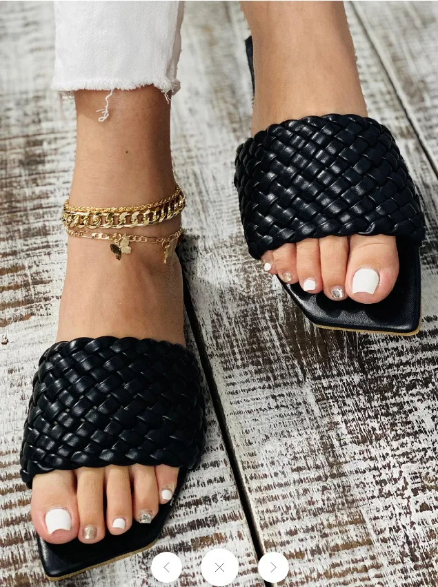 2021 Fashion Summer Women Sandals Clear Shoes Slip-On Weave Ladies Flat Beach Sandals Outdoor Holiday Slide Sandalias De Mujer
2021 Fashion Summer Women Sandals Clear Shoes Slip-On Weave Ladies Flat Beach Sandals Outdoor Holiday Slide Sandalias De Mujer