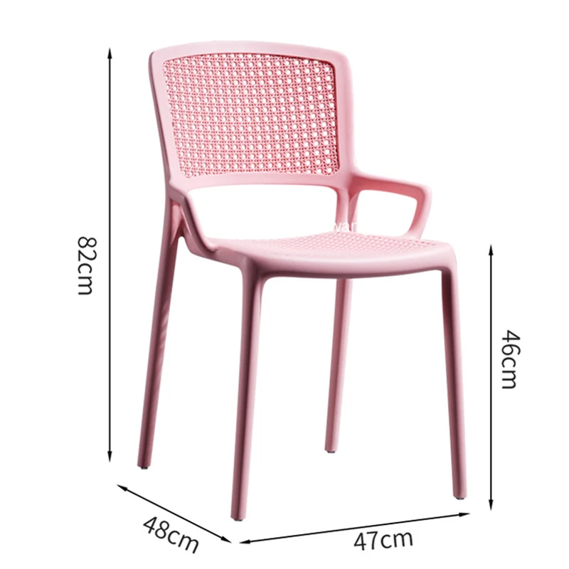Modern Dining Chair Kitchen Furniture Armchair Simple Plastic Thickened Hollow Dining Chair Home Back Leisure Ins Outdoor Chairs
Modern Dining Chair Kitchen Furniture Armchair Simple Plastic Thickened Hollow Dining Chair Home Back Leisure Ins Outdoor Chairs