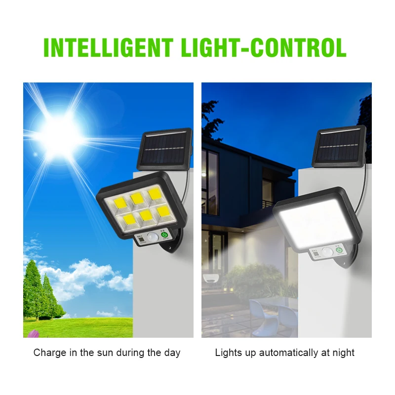 Human Sensor Remote Control COB Solar Light Led Outdoor Solar Lamp PIR Motion Sensor Garden Wall Street Lights Decorative
Human Sensor Remote Control COB Solar Light Led Outdoor Solar Lamp PIR Motion Sensor Garden Wall Street Lights Decorative