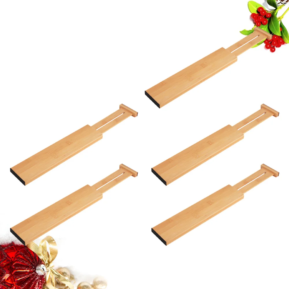 5PCS Adjustable Drawer Divider Bamboo Flexible DIY Separation Board Plate for Closet Drawer
5PCS Adjustable Drawer Divider Bamboo Flexible DIY Separation Board Plate for Closet Drawer