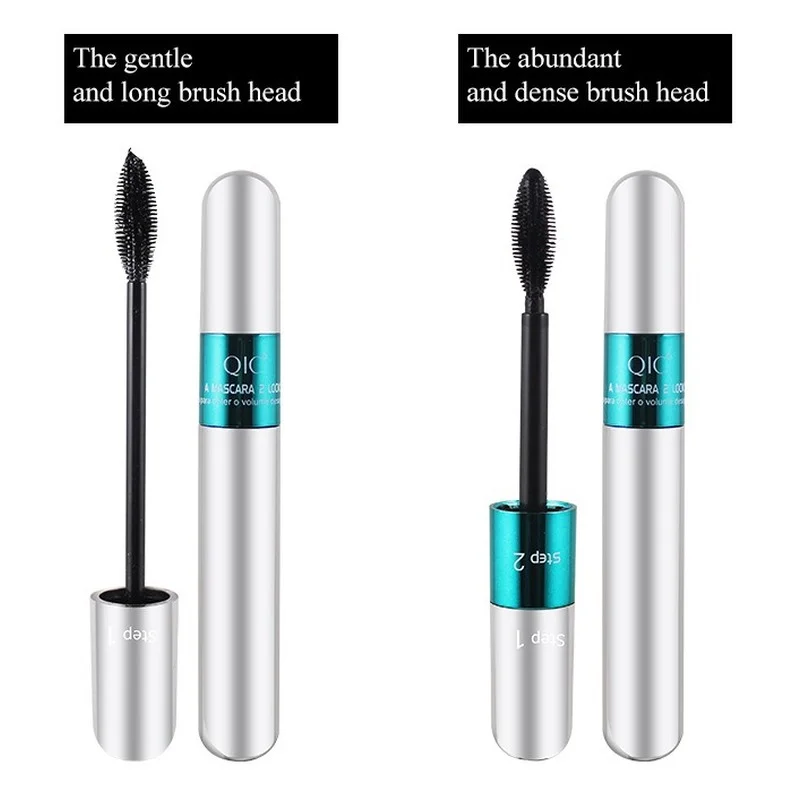 Double-headed Waterproof Mascara Styling Thick, Elongated Curling Non-smudge Primer Mascara Makeup Eye Care Cosmetic
Double-headed Waterproof Mascara Styling Thick, Elongated Curling Non-smudge Primer Mascara Makeup Eye Care Cosmetic