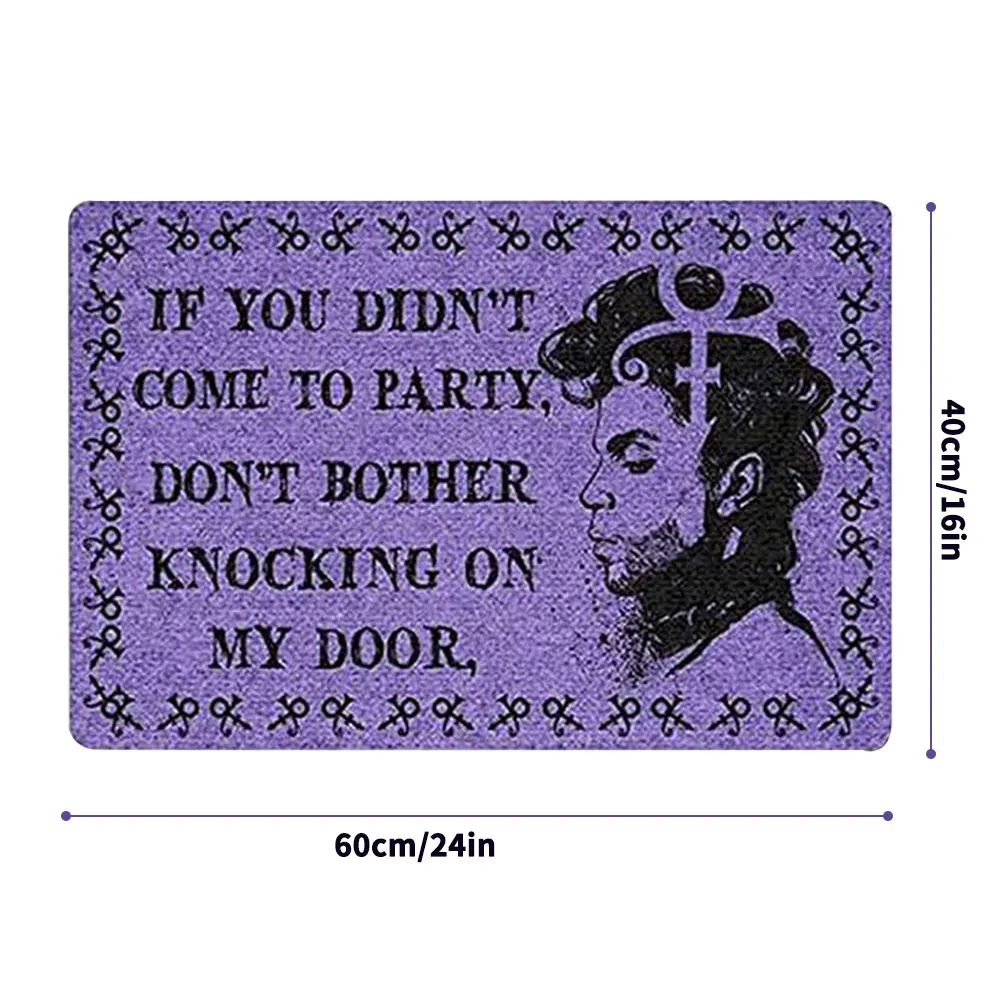 Door Mat Non-Slip Reusable Purple Letter Funny Welcome Floor Rug Carpet for Home Bathroom Living Room Floor Safety Bath Mat
Door Mat Non-Slip Reusable Purple Letter Funny Welcome Floor Rug Carpet for Home Bathroom Living Room Floor Safety Bath Mat