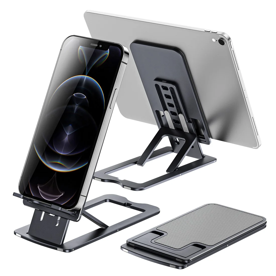 RYWER 2021 Metal Desktop Tablet Holder Table Cell Foldable Extend Support Desk Mobile Phone Stander Rack For iPhone iPad
RYWER 2021 Metal Desktop Tablet Holder Table Cell Foldable Extend Support Desk Mobile Phone Stander Rack For iPhone iPad