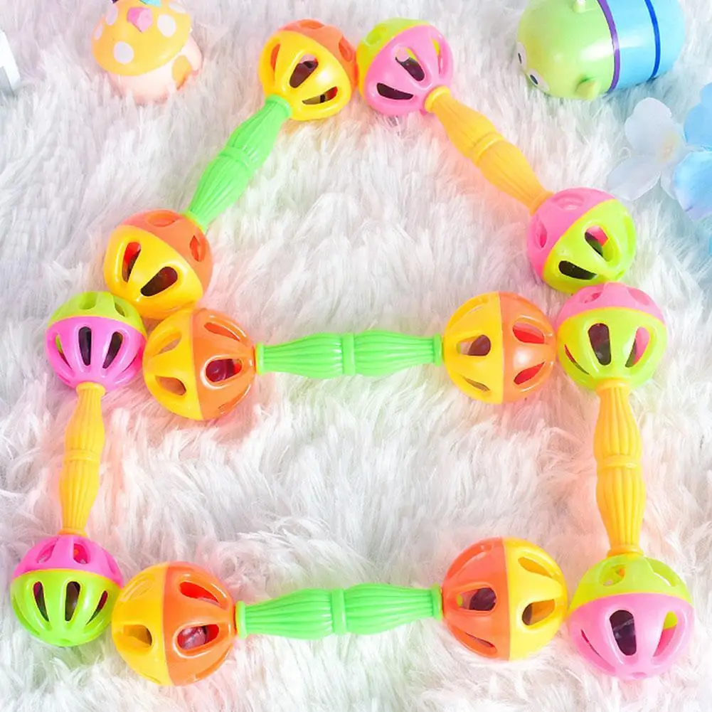 Baby Rattles Bell Shakes Hand Bells Infant Rattle High Quality Newborn Gift Educational Early Development Toy 0-12 Months
Baby Rattles Bell Shakes Hand Bells Infant Rattle High Quality Newborn Gift Educational Early Development Toy 0-12 Months