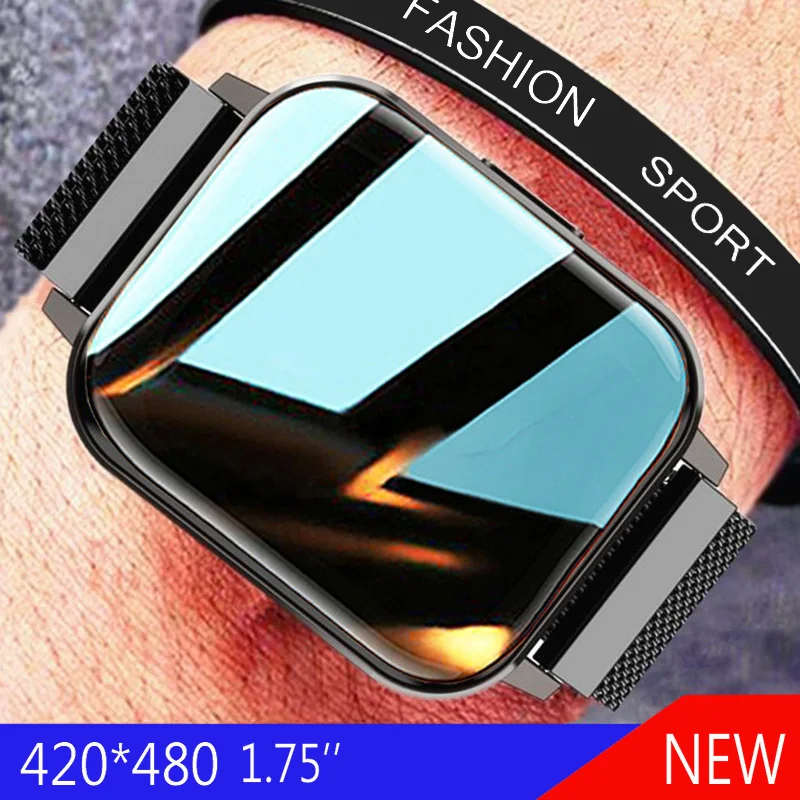 Smart Watch Men Android Blood Oxygen Smartwatch Men IP68 Reloj Inteligente Smart Watch For Iphone IOS Phone Xiaomi
Smart Watch Men Android Blood Oxygen Smartwatch Men IP68 Reloj Inteligente Smart Watch For Iphone IOS Phone Xiaomi