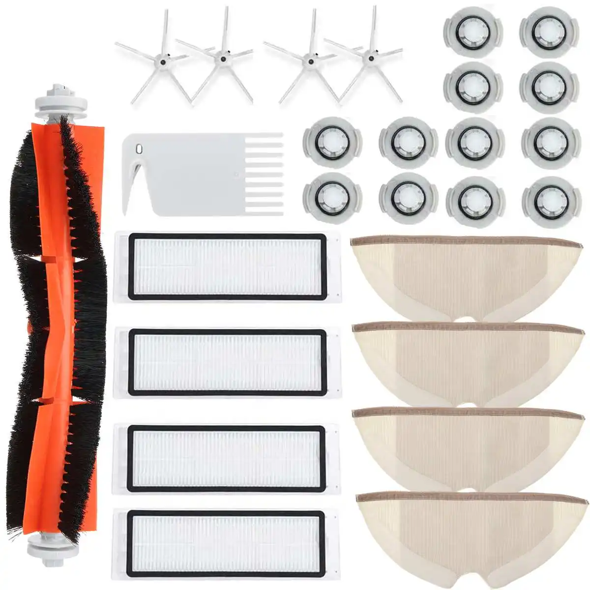 Mopping cloths main brush HEPA filter side brush for Xiaomi Roborock S6 S5 MAX S60 S65 S5 S50 E25 E35 vacuum parts accessories
Mopping cloths main brush HEPA filter side brush for Xiaomi Roborock S6 S5 MAX S60 S65 S5 S50 E25 E35 vacuum parts accessories
