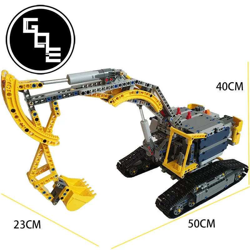 Technial Engineering Vehicle Adventure Excavator MOC-7823 Bulldozer Crane City Construction car Building Blocks Bricks Kids Toys
Technial Engineering Vehicle Adventure Excavator MOC-7823 Bulldozer Crane City Construction car Building Blocks Bricks Kids Toys