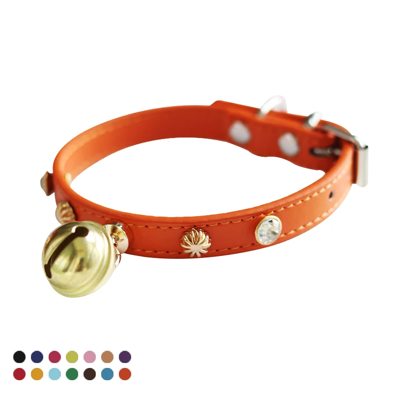 Ошейник для домашних животных Rock and Roll с заклепками-колокольчиками, ожерелье для защиты от потери кошек и собак большого и среднего размера, ...
Ошейник для домашних животных Rock and Roll с заклепками-колокольчиками, ожерелье для защиты от потери кошек и собак большого и среднего размера, ...