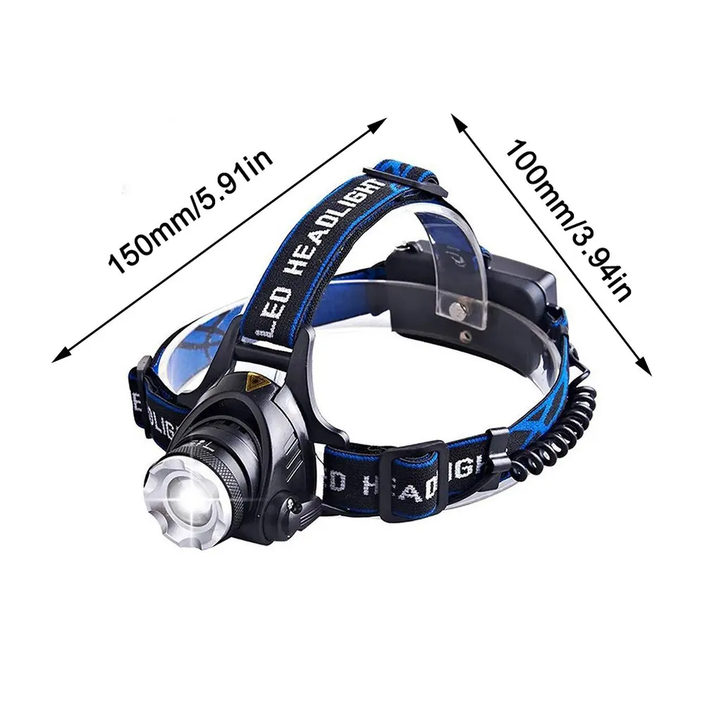 Led Headlamp Fishing Headlight T6 Modes Zoomable Lamp Waterproof Head Torch Flashlight Head Lamp For Camping
Led Headlamp Fishing Headlight T6 Modes Zoomable Lamp Waterproof Head Torch Flashlight Head Lamp For Camping
