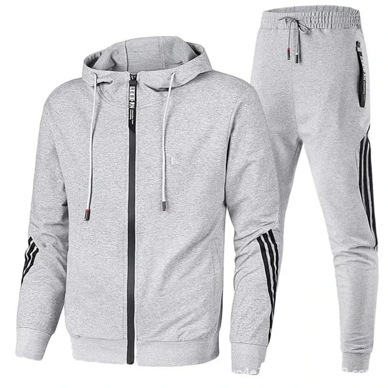 Brand clothing men's suit two-piece suit and casual sweatshirt zipper cotton men's hoodie + pants sweatshirt autumn and winter s
Brand clothing men's suit two-piece suit and casual sweatshirt zipper cotton men's hoodie + pants sweatshirt autumn and winter s
