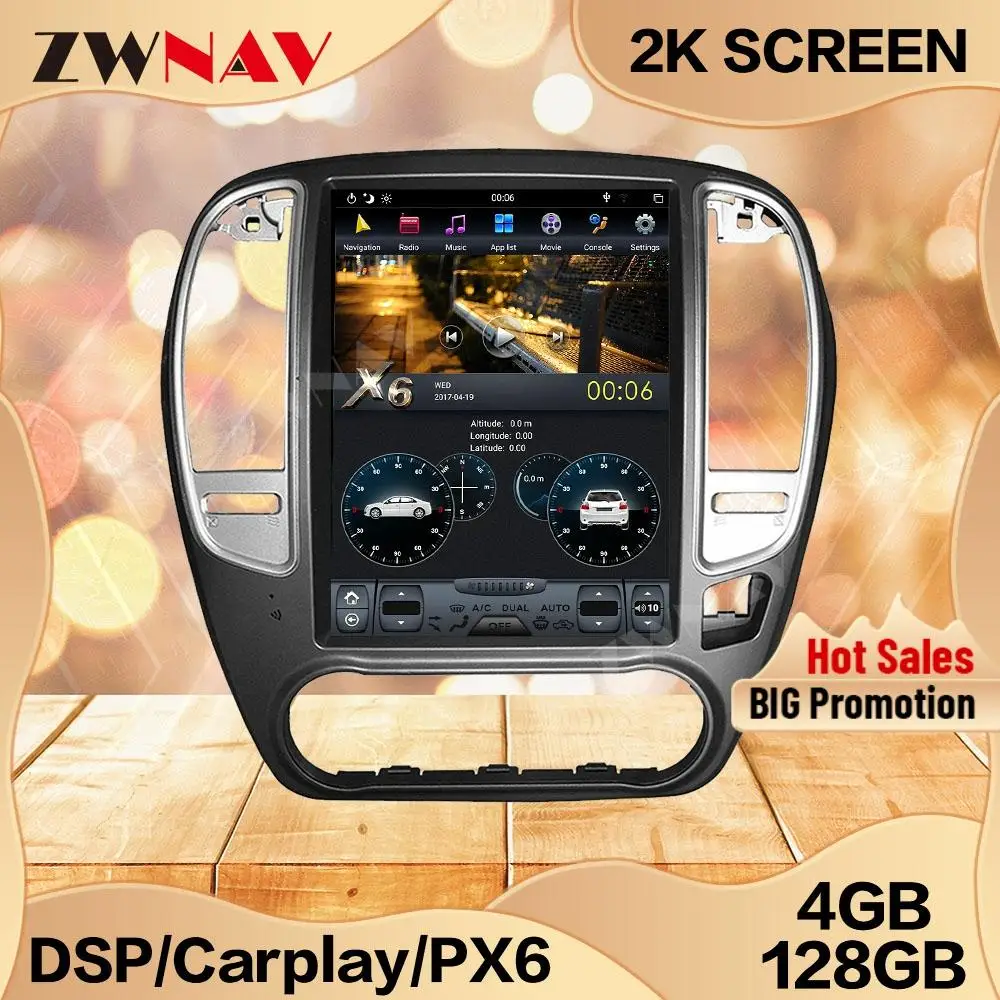 4 + 128G Tesla Carplay экран для 2005 2006 2007 2008 2009 2010 2011 2012 Nissan Sylphy Android Мультимедиа GPS аудио Радио стерео
4 + 128G Tesla Carplay экран для 2005 2006 2007 2008 2009 2010 2011 2012 Nissan Sylphy Android Мультимедиа GPS аудио Радио стерео