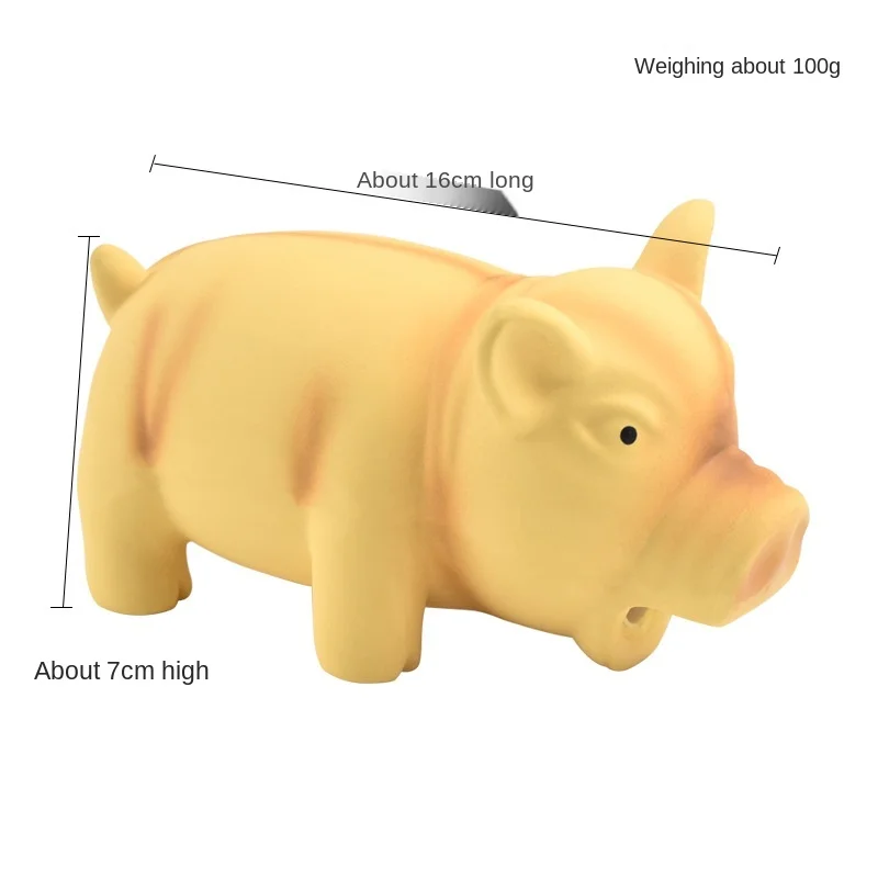 New pet toy pig, latex sounding pig, bite-resistant molar dog toy, three-color optional wholesale
New pet toy pig, latex sounding pig, bite-resistant molar dog toy, three-color optional wholesale