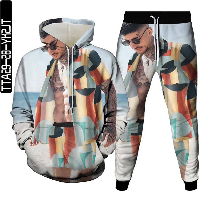2021 new autumn and winter fashion high street 3D printing Hoodie suit Retro Style Men's Hoodie sweatpants warm suit 
2021 new autumn and winter fashion high street 3D printing Hoodie suit Retro Style Men's Hoodie sweatpants warm suit