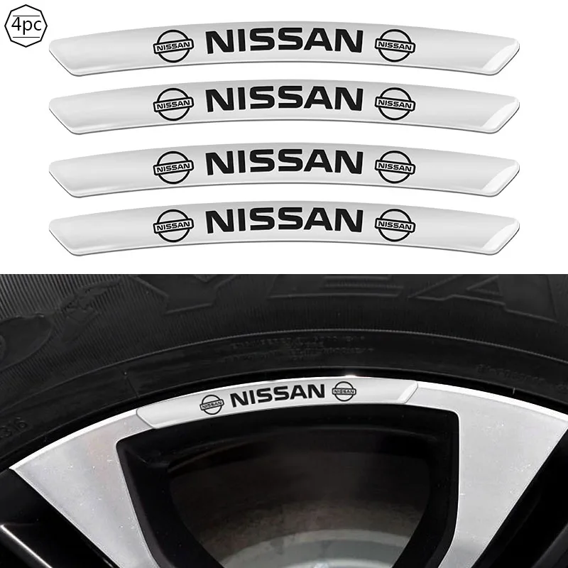 4pcs Car Decal Sticker Wheels Rims Racing Car Sticker Styling For Nissans Nismo X-trail Almera Qashqai Tiida Teana Accessories
4pcs Car Decal Sticker Wheels Rims Racing Car Sticker Styling For Nissans Nismo X-trail Almera Qashqai Tiida Teana Accessories