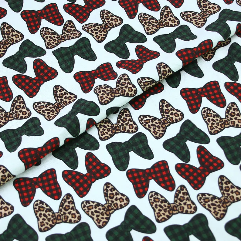 50x140CM Catoon Leopard Bow 100% Cotton Fabric for Kids Clothes Hometextile Hairband Cushion Cover DIY Needlework Material
50x140CM Catoon Leopard Bow 100% Cotton Fabric for Kids Clothes Hometextile Hairband Cushion Cover DIY Needlework Material
