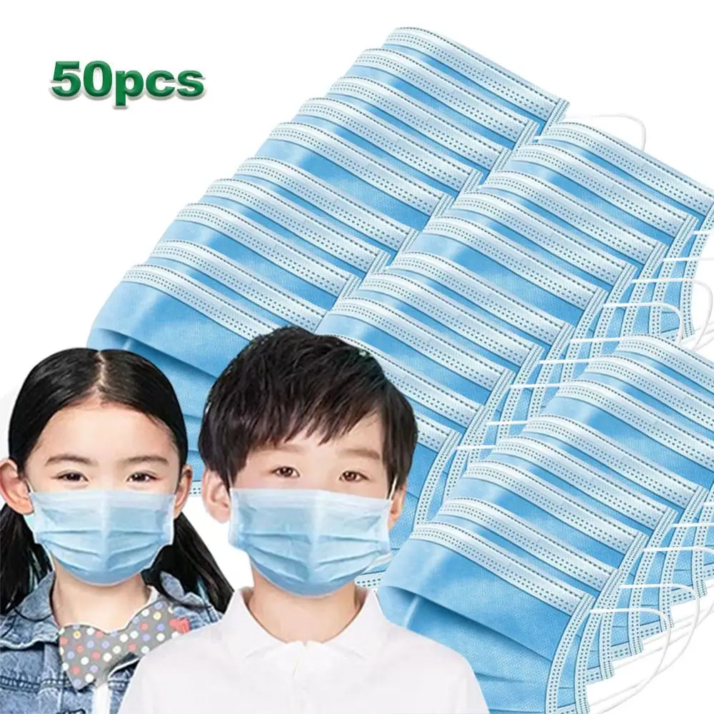 50pcs Child Disposable Protective Mask Three-layer Dust-proof Bacterial and Flu-proof Breathable Face Masks
50pcs Child Disposable Protective Mask Three-layer Dust-proof Bacterial and Flu-proof Breathable Face Masks